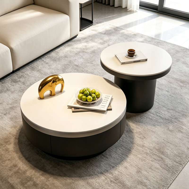 Table basse moderne et moderne de luxe