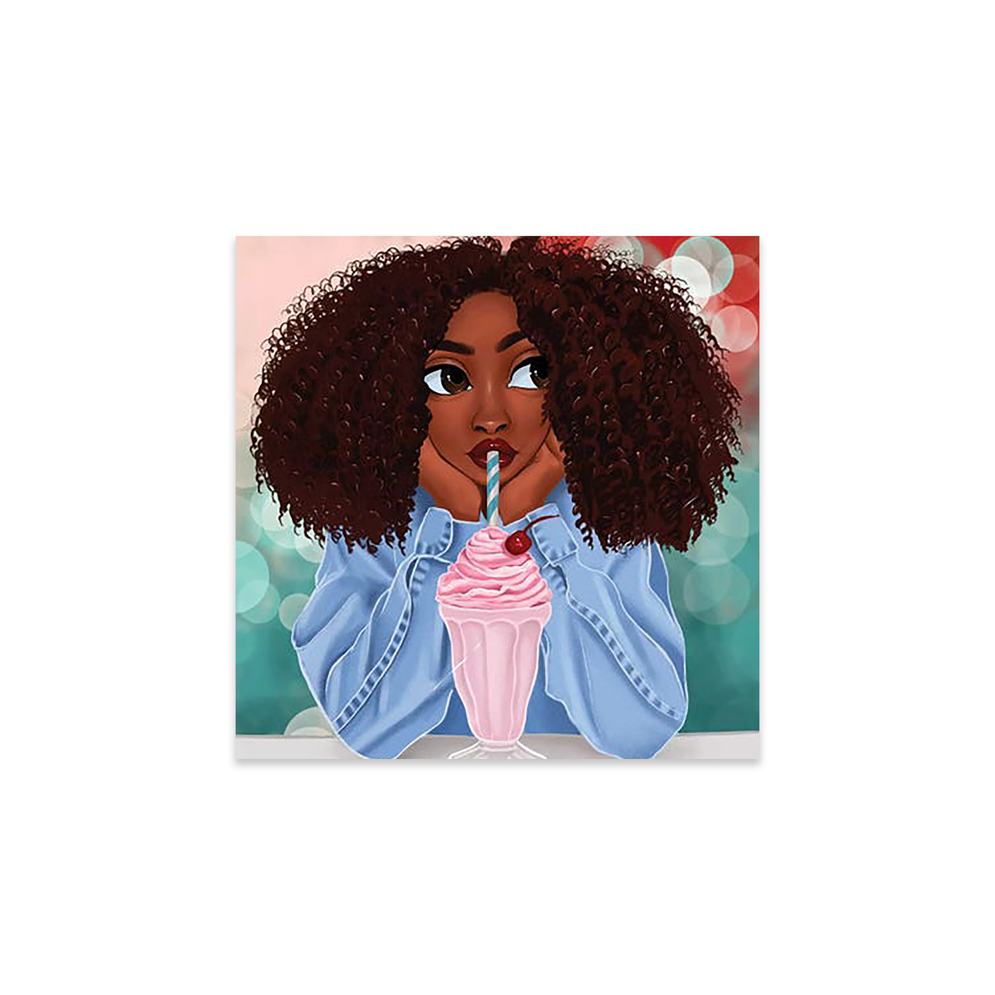 Wildon Home® Milkshake Print On Acrylic Glass | Wayfair