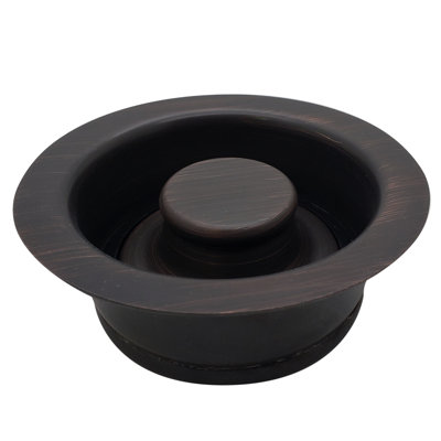 4-1/4" In-Sink-Erator Style Kitchen Sink Waste Disposal Drain Flange and Stopper