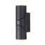 Lakeport 22cm H Integrated LED Outdoor Armed Sconce with Dusk to Dawn