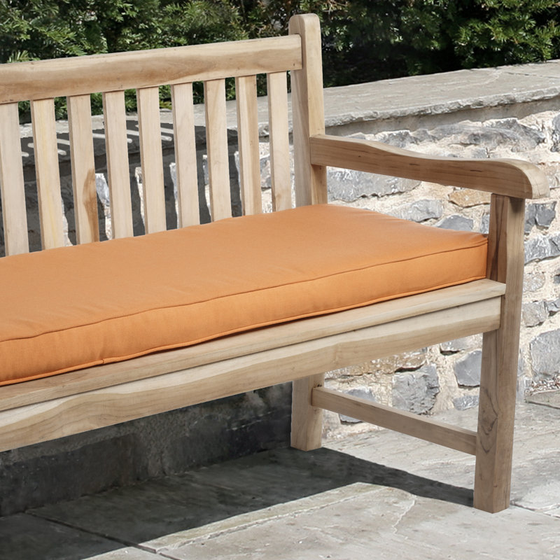 Outdoor Sunbrella Seat Cushion, 60" W x 19" D