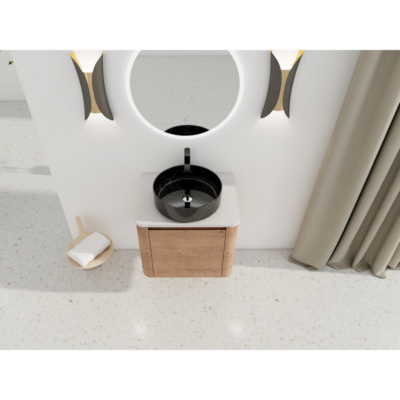 Wall-Mounted Bathroom Vanity