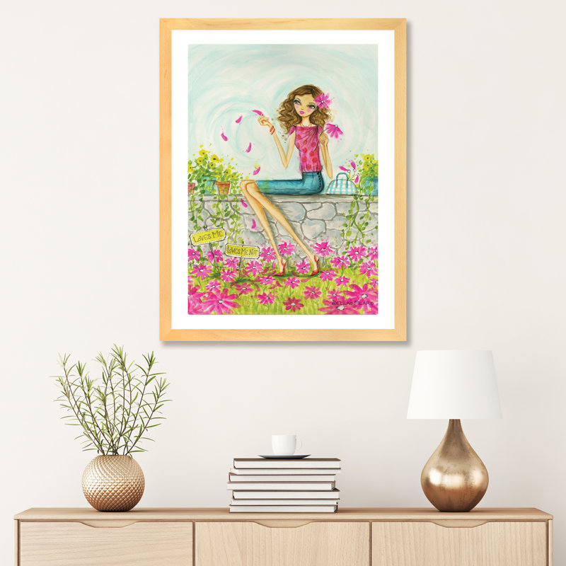 Printemps à Summerside # 4, art, H 32 po x l 24 po x P 1 po, Papier encadré naturel