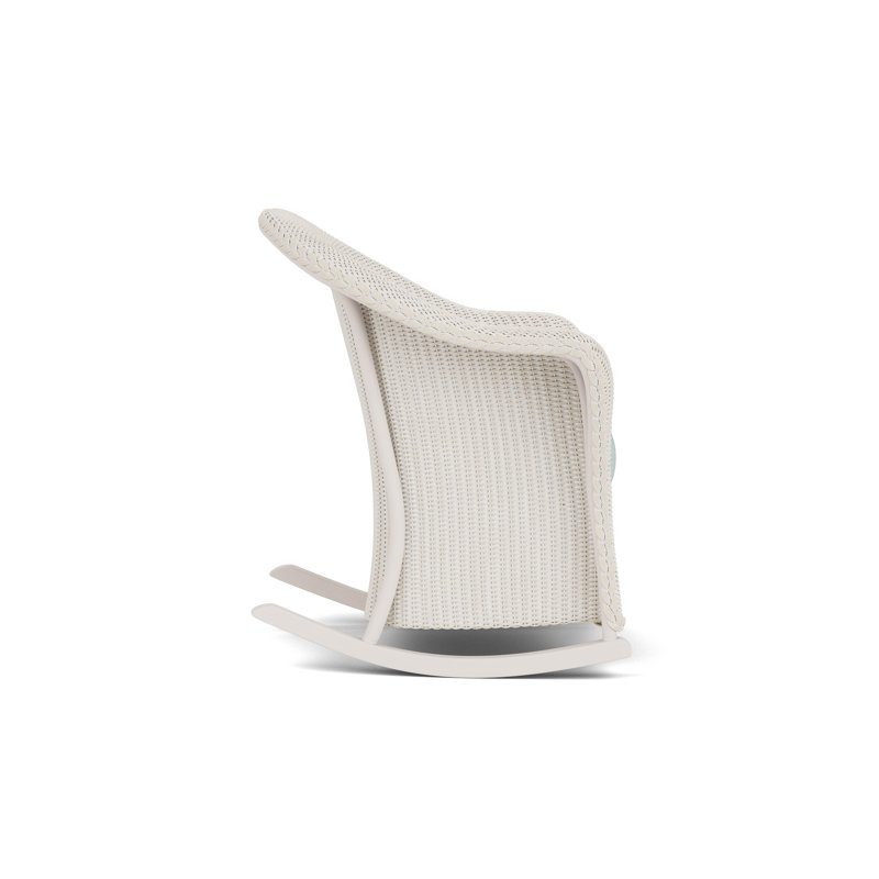 Reflections Outdoor Rocker Chair, Demo Mist, Antique White