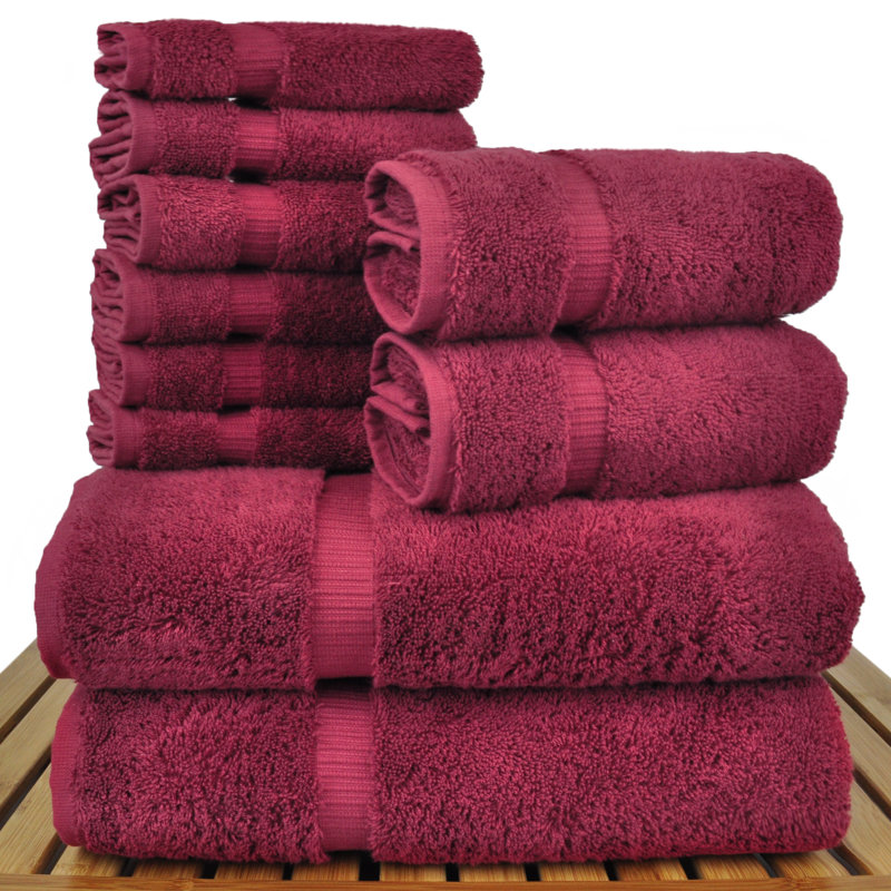 Orchid Super Plush Mulit-Size Set, Cranberry