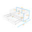 Lit de jour simple en velours avec lit gigogne relevable-1866381803