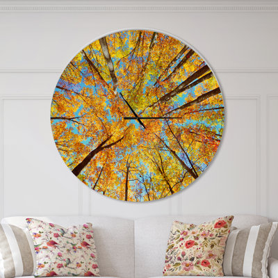 Swigart Metal Wall Clock