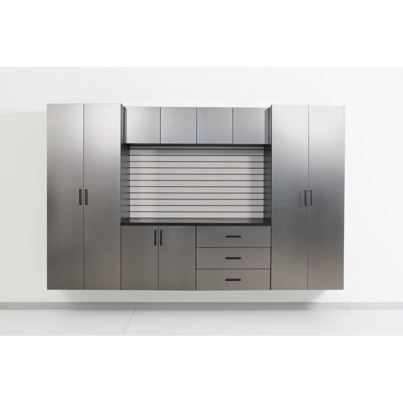 Astro Series 32 In. W X 16 In. H X 16 In. D Metal Wall Storage Cabinet