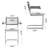 Boucle Low Rattan Back Arm Chair-93021589