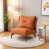 Similicuir orange