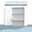 Beyerville Framed Mirrored Bathroom Cabinets with Mirror and 2-195462075