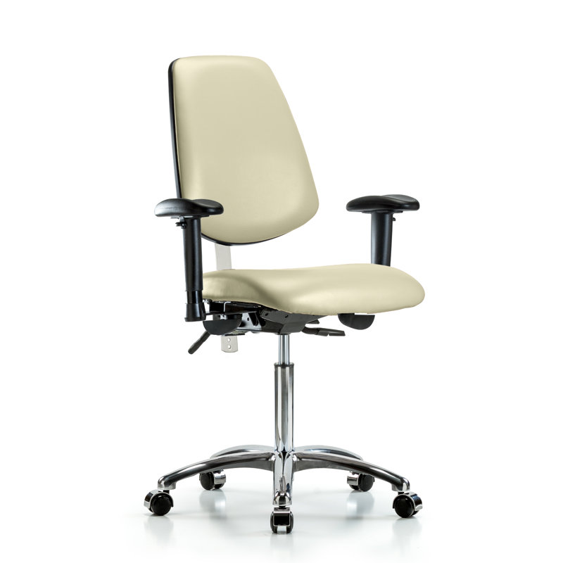 Chaise de tâches ergonomique Octavia, Adobe, Roulettes, Non inclus