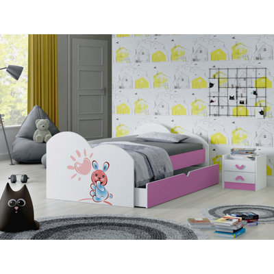 Runolfson Kids European Toddler (80 X 160cm) with Drawers