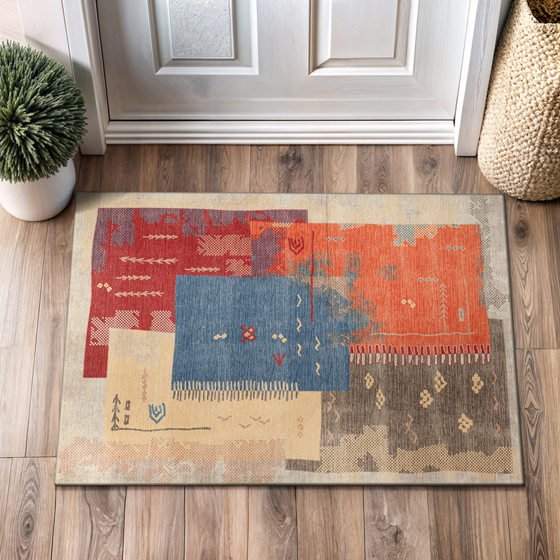 Tapis Koressa avec envers antidérapant, Rectangle 2 pi x 3 pi