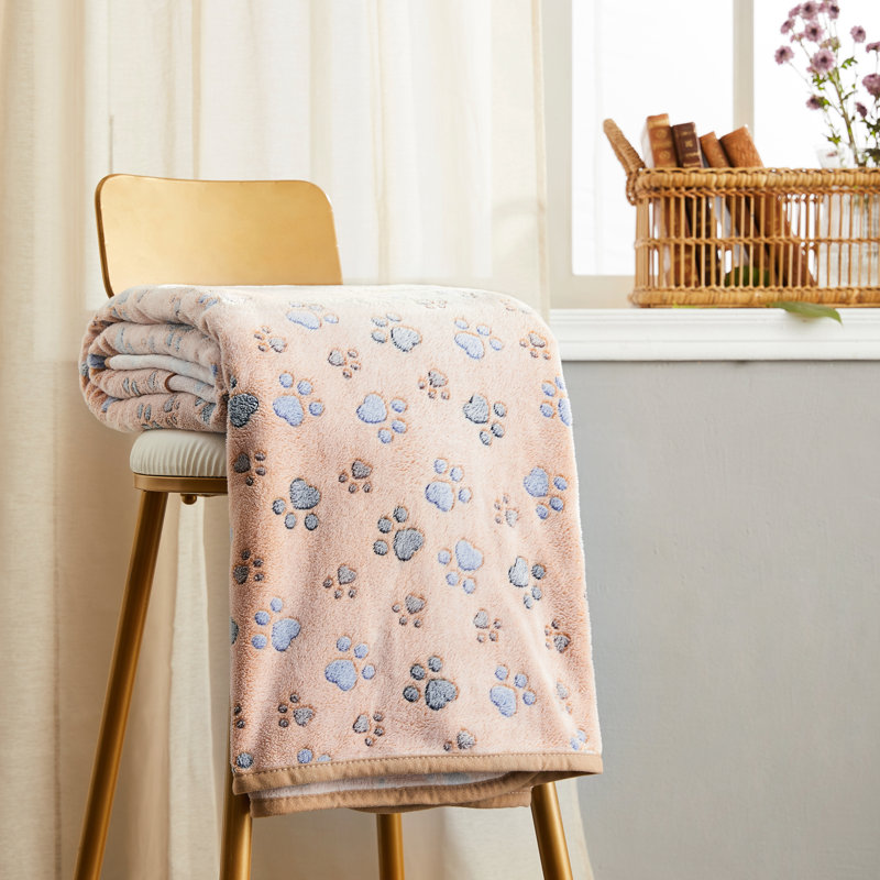 Couverture polaire en polyester, 39 po x 31 po