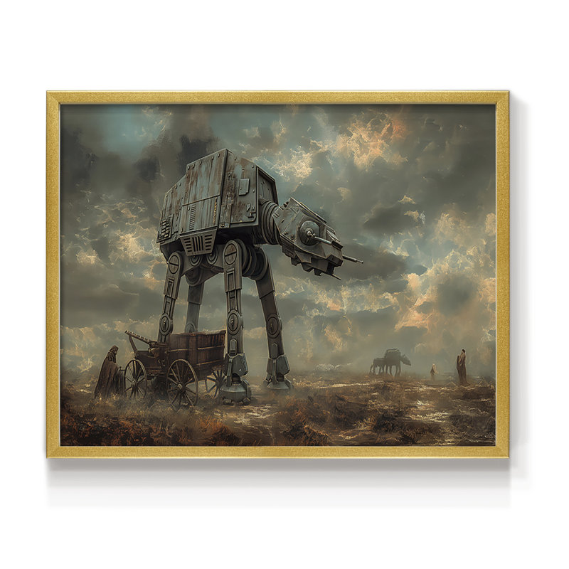 Floral Series-CCLXXI -Framed Print - Restickable