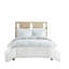 Ensemble de housse de couette blanc-119922333