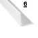 48.75'' H x 3.13'' W x 3.13'' D Plastic