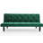 Sofa-to-Bed 66" Velvet Sofa Bed Transforms Seamlessly Convertible Futon Sleeper Oversized Chair Foldable Couch-1100920005