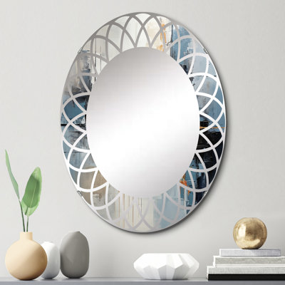 Opanak - Miroir mural moderne ovale