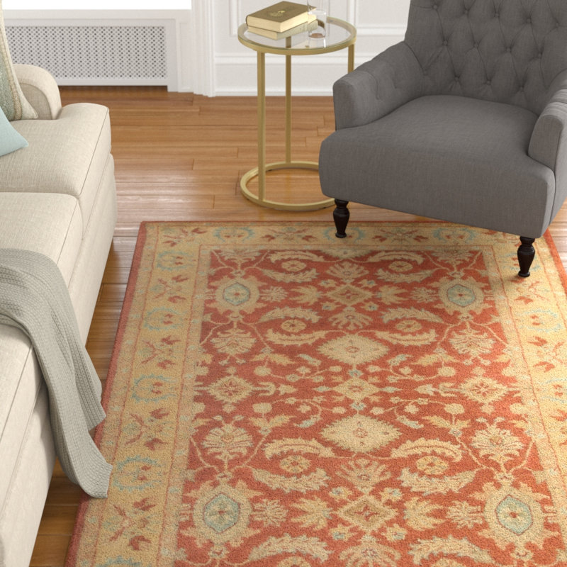 Mirfield Wool Oriental Indoor Rug, Rectangle 5' x 8'