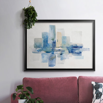 Toile tendue avec châssis «Soft Skyline»