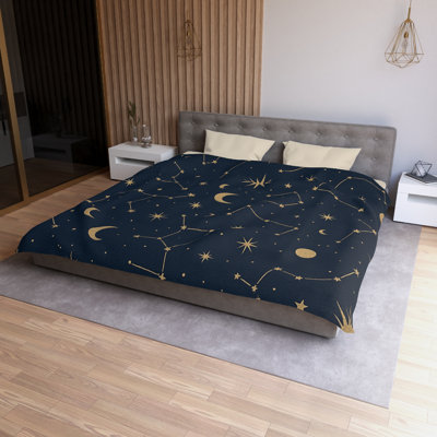Microfiber Duvet Cover Boho Style, Design 90