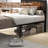 Metal Bed Frame With Headboard & Footboard Metal Slats Support-2065350559