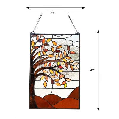 Plants & Flowers Window Panel