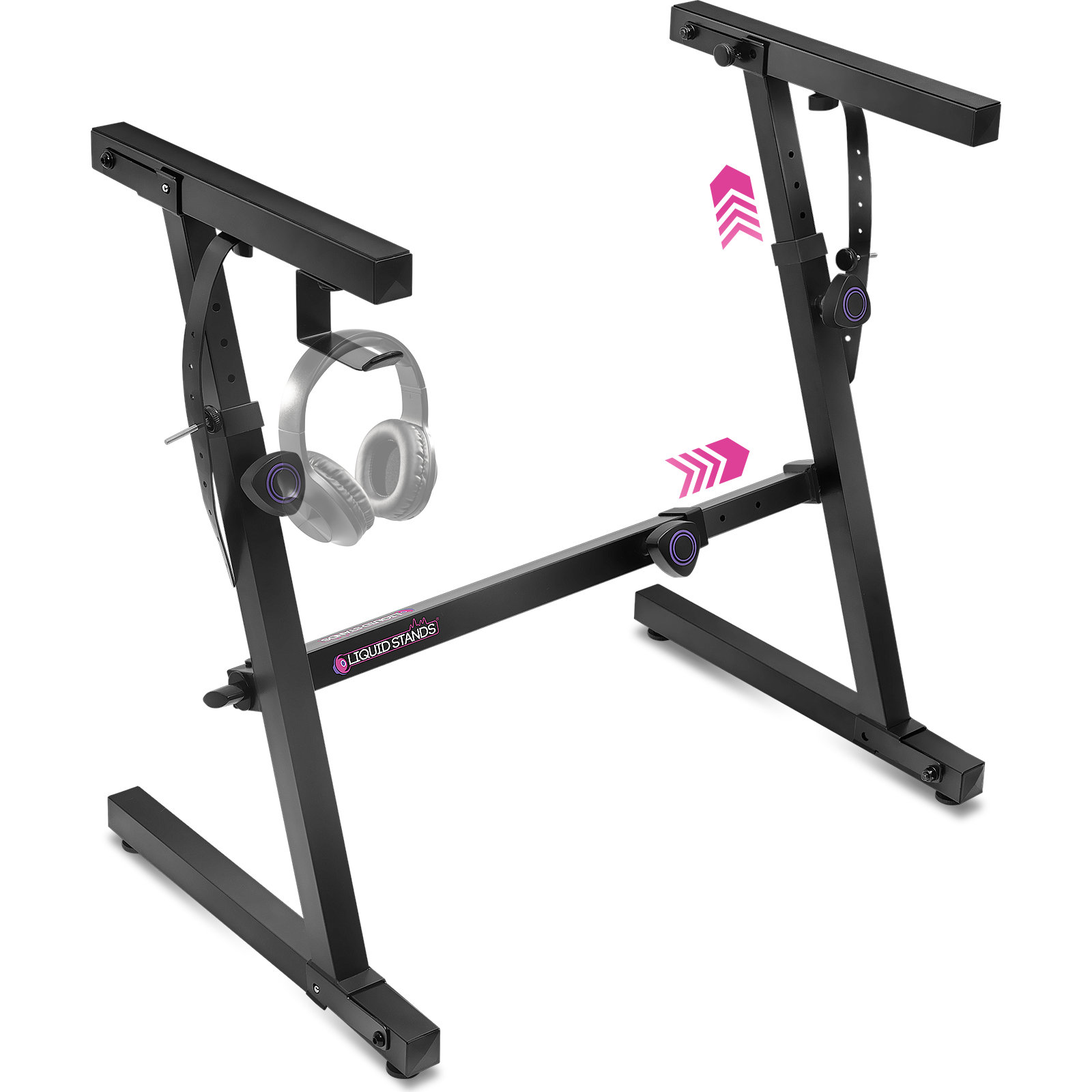 Key Note Stand Liquid Stands Ks-49 Foldable Piano Keyboard Stand - 49-88 Key Z Style ...