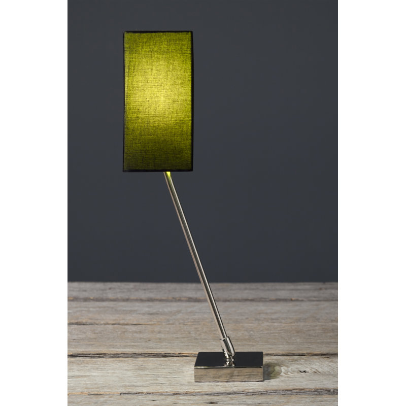 Ensemble de lampes de table en acier inoxydable 18 po Haseeb, Vert