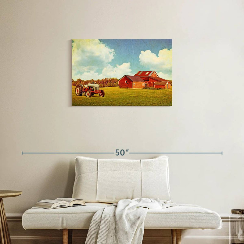 Lilie Old Farm Barn, H 20 po x l 30 po