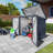 Outdoor Trash Can Storage Shed