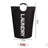 Laundry Basket 115 L Foldable Fabric With Handle Black-1838891892
