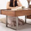 A retro coffee table with a unique design sense