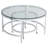 Betteanne Glass Top Nesting Coffee Table