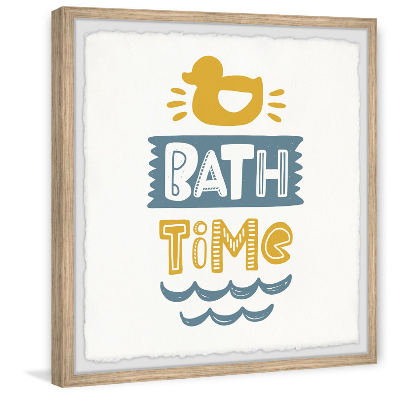 « duck time »-cadre photo imprimé sur papier, H 32 po x l 32 po x P 1,5 po