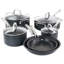 Batterie de cuisine antiadhésive en aluminium 10 pièces Martha Stewart-59805359