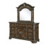 DRESSER AND MIRROR