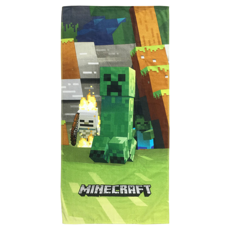 Serviette de plage en coton 100% mobs emerge