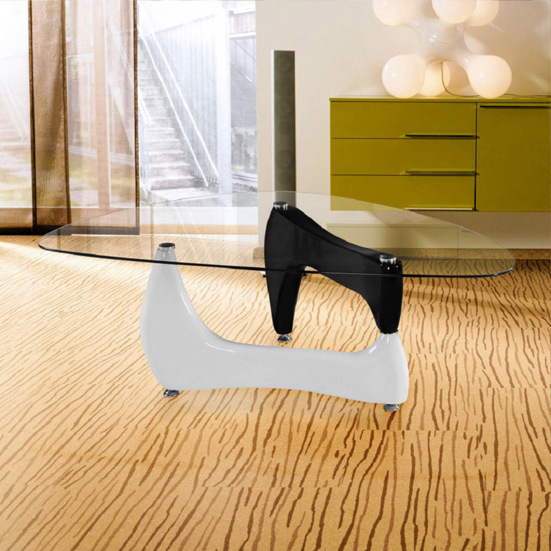 Table basse en verre
