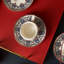 Porcelain Espresso Cup and Saucer