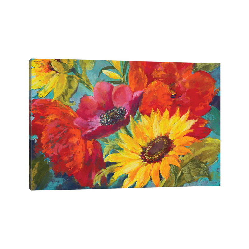 Happy Days by Nel Whatmore - Wrapped Canvas Gallery-Wrapped Canvas Giclée, 20.32 cm H x 30.48 cm W