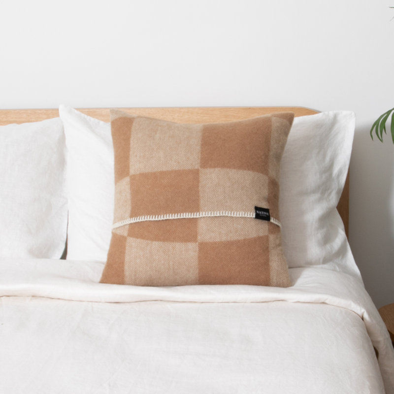 Square Throw Cushion Pad, Cream