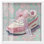Velvet and Lace Sneaker Fashion Art Shadowbox Print par Art Remedy