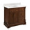 Claudia 36" Mahogany Single Basin Vanity Set with Cabinet, Vanity Top