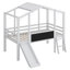 Lit mezzanine avec échelle et glissade-1793050465