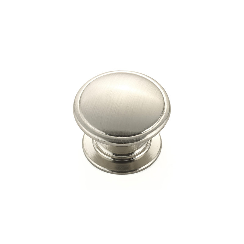 Poignée ronde Expression 1 5/16 po de diamètre, Nickel brossé