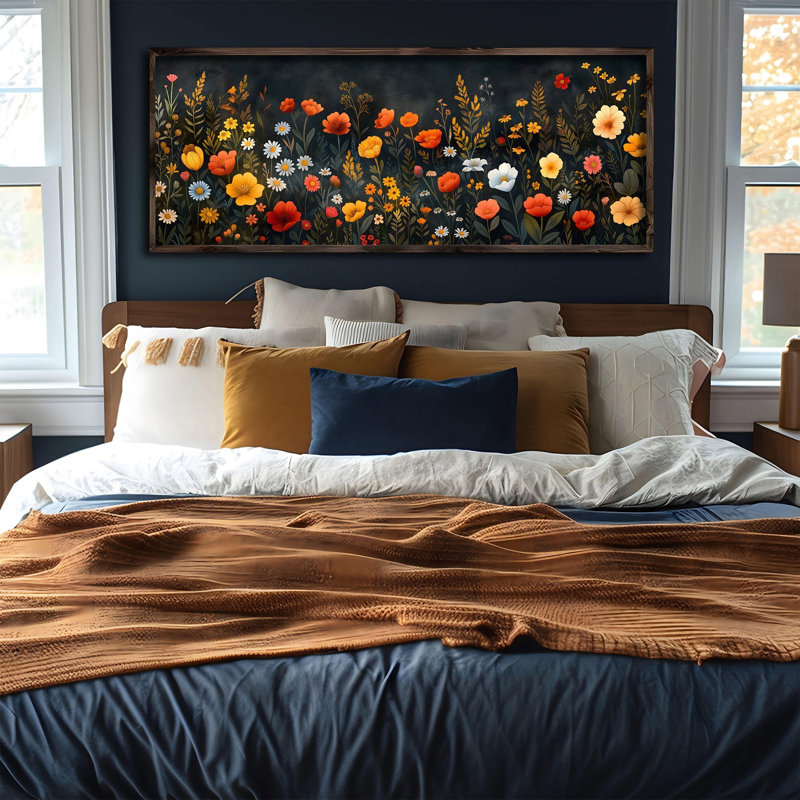 Elegant Decorative Framed MDF Painting, 39.4 x 15.7 x 0.12 Inches | 100% MDF (Thickness: 0.12 Inches) & 100% Pine Wood Frame | UV Printed Art for Home Decor, Perfect for Living Room, Bedroom & Office Spaces