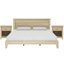 Ensemble de chambre à coucher contemporaine 3 pièces Tevrat-1422115104-1422115117